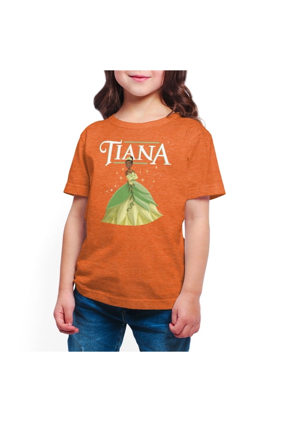 - Tiana - Toddler And Youth Short Sleeve Graphic T-Shirt