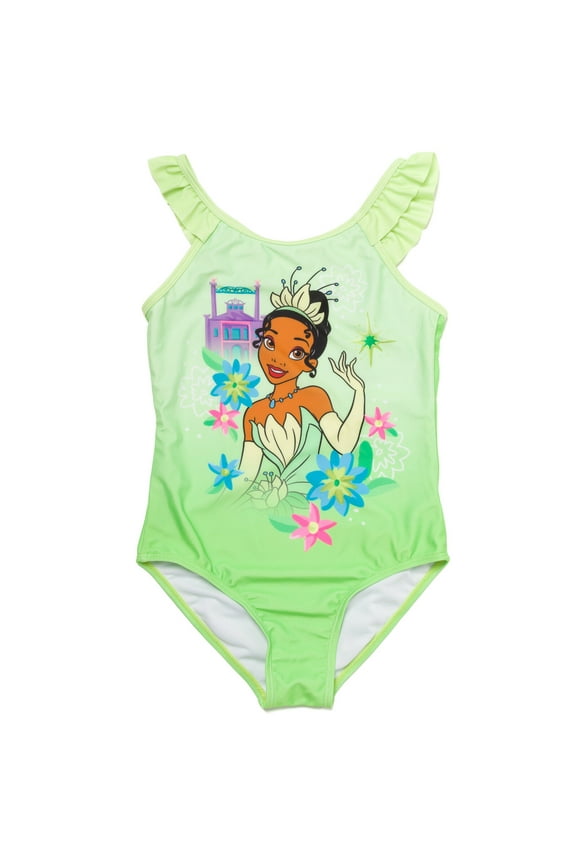 Princess Tiana UPF 50+ One-Piece Swimsuit (Girl’s)