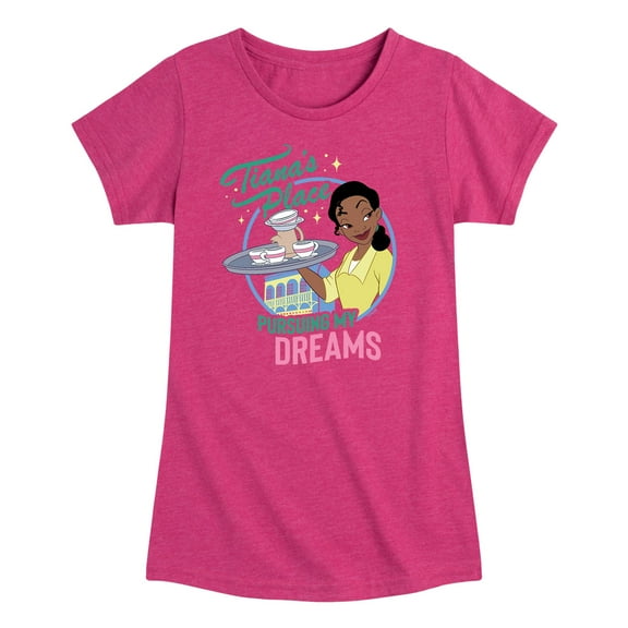 Disney Princess - Tianas Place - Toddler And Youth Girls Short Sleeve Graphic T-Shirt