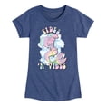 thumbnail image 1 of Disney Princess - Tides 'N' Vibes - Toddler & Youth Girls Short Sleeve Graphic T-Shirt, 1 of 5