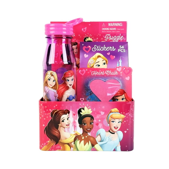 Disney Princess Valentines Tin Gift Set