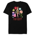 thumbnail image 1 of Disney Princess Tinker Bell Stay Feisty - Short Sleeve Blended T-Shirt for Adults - Customized-Black, 1 of 5
