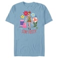 thumbnail image 1 of Disney Princess Tinker Bell Stay Feisty - Short Sleeve Blended T-Shirt for Adults - Customized-Ocean Blue, 1 of 5