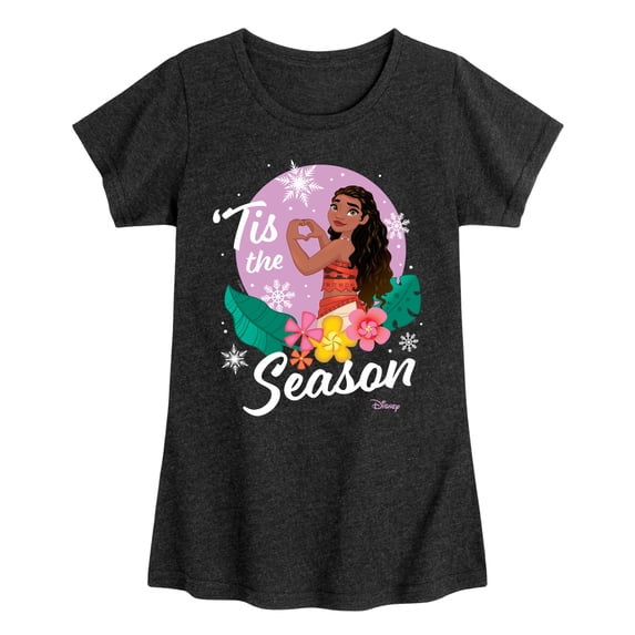 Disney Princess - Tis The Season - Toddler Girls Short Sleeve T-Shirt