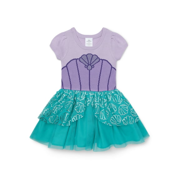 Disney Princess Toddler Girl Ariel Cosplay Dress, Sizes 12M-5T