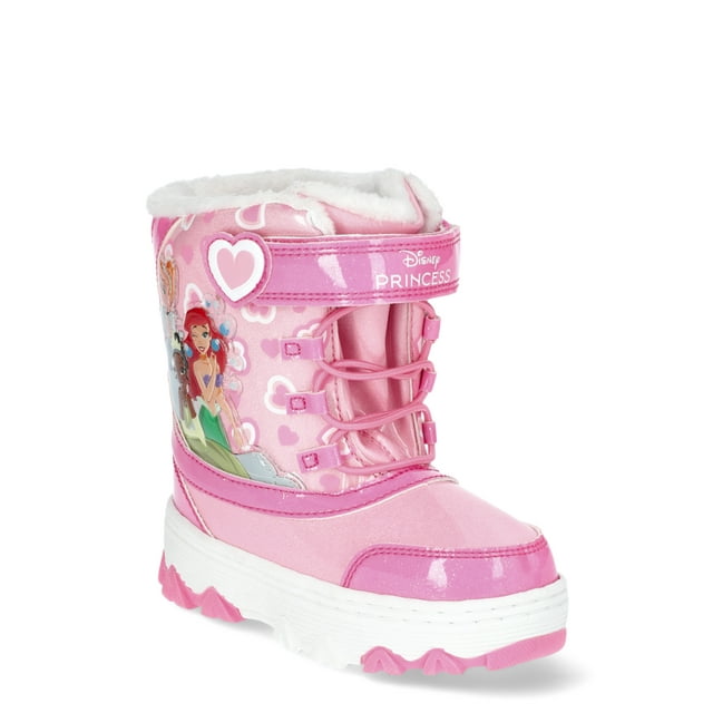 Disney Toddler Girls Princesses Snow Boots