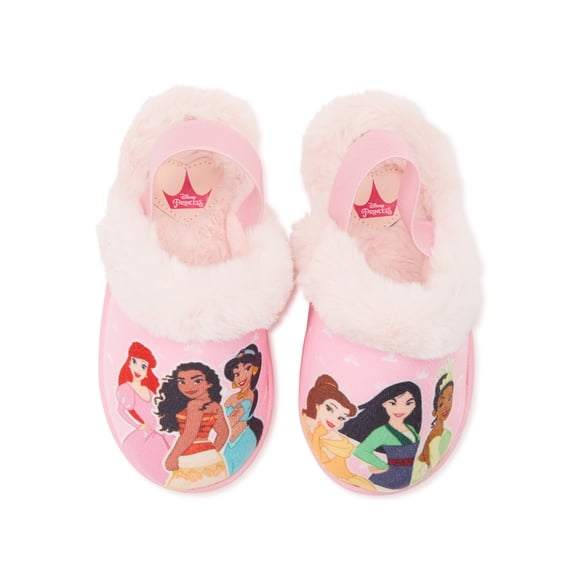 Disney Princess Toddler Girls Casual Scuff Slipper, Sizes 5/6-11/12