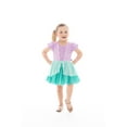 thumbnail image 1 of Disney Princess Toddler Girls Little Mermaid Cosplay Dress with Puff Sleeves, Sizes 12M-5T, 1 of 7