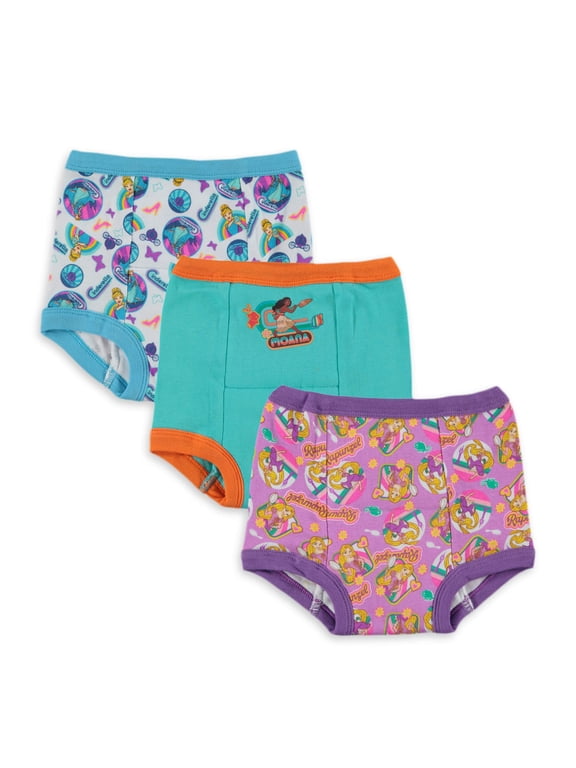 Toddler Girls Training Underwear, 3-Pack