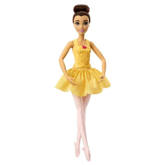 Disney Princess Toys, Ballerina Belle Doll, Poseable Ballet Toy [Walmart Exclusive]