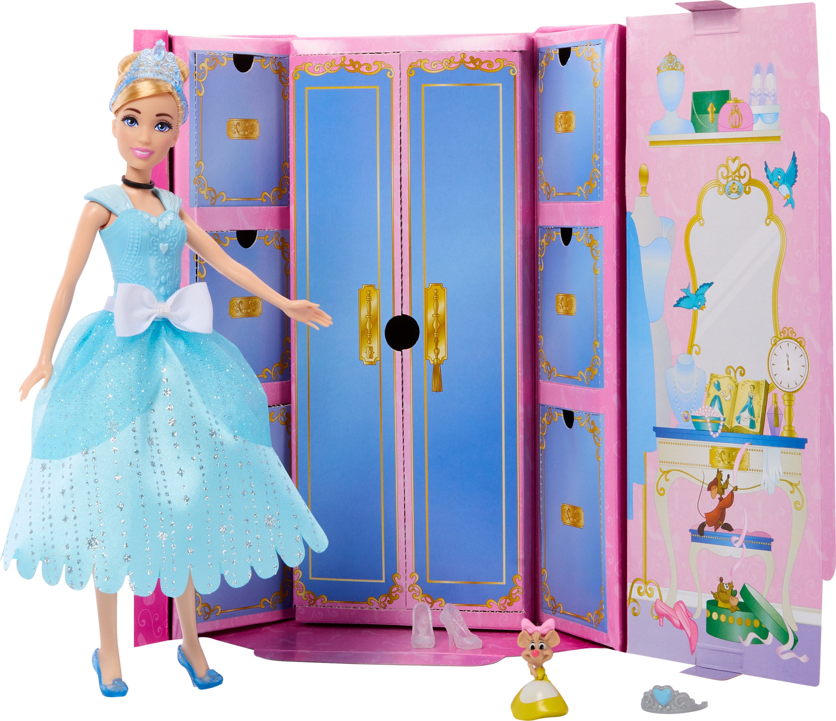 Disney Princess Toys, Fashion Surprise Cinderella Doll and