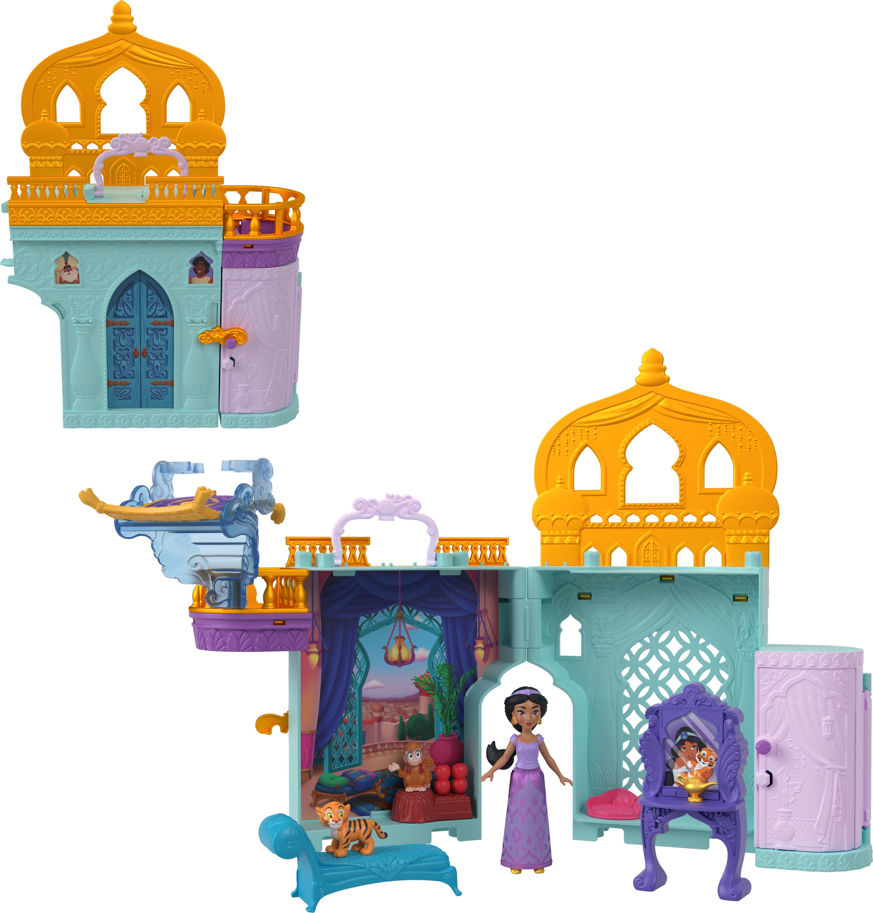 Disney Princess Toys, Jasmine's Stacking Castle, Gifts for Kids 