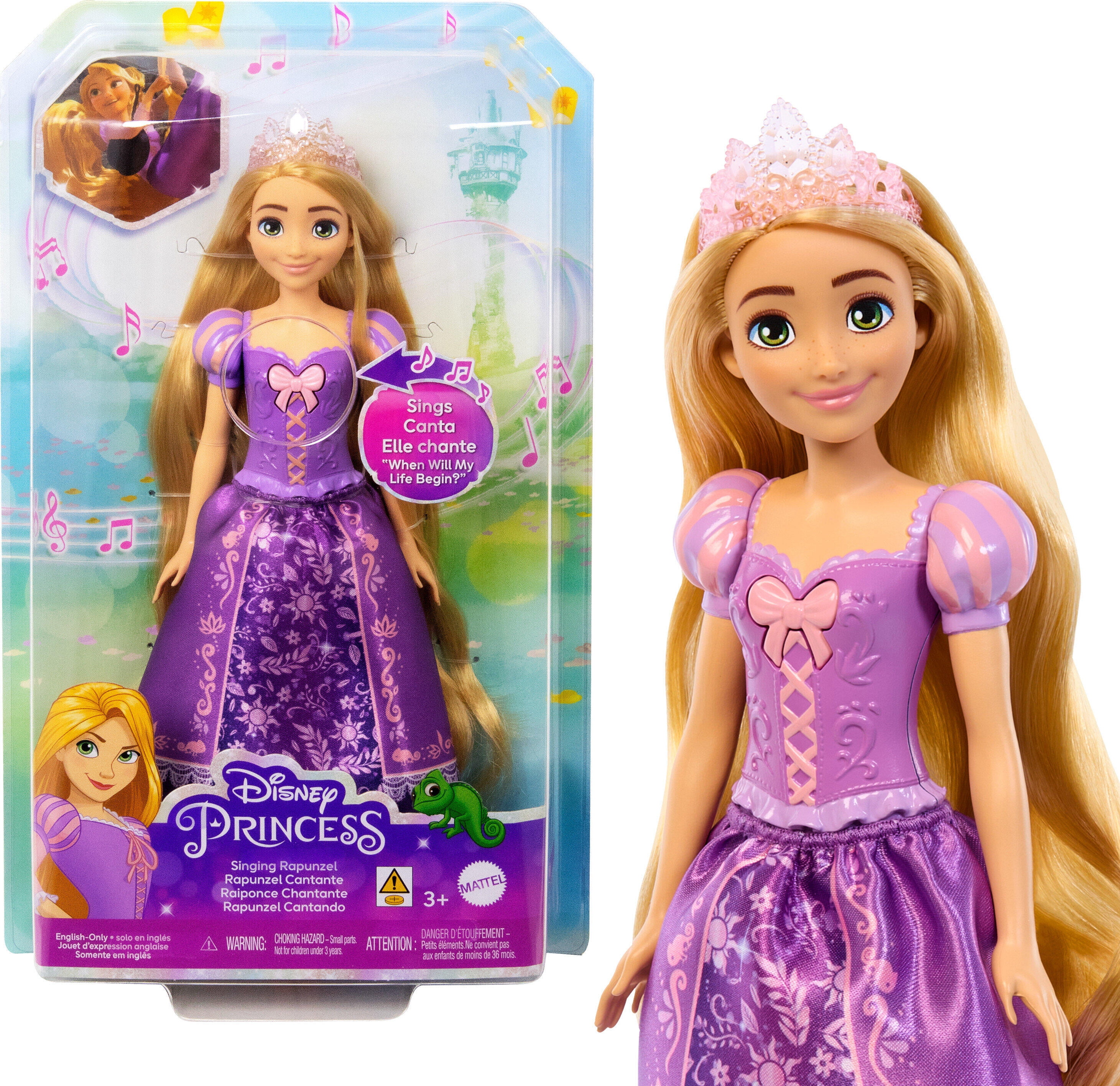 Disney Princess Toys, Singing Rapunzel Doll - Walmart.com