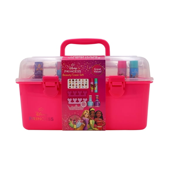 Disney Princess Train Case, 9 Pieces