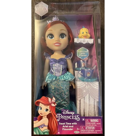 Disney Princess Treat Time with Ariel and Flounder Doll