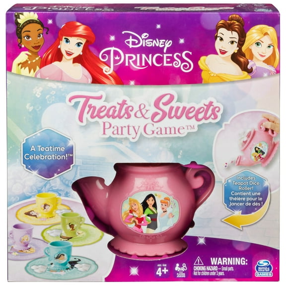 Disney Princess Treats & Sweets Tea Party Game, for Kids Ages 4 and up