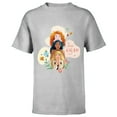 thumbnail image 1 of Disney Princess Trio Class of ‘24 Graduation New Grad 2024 - Short Sleeve T-Shirt for Kids - Customized-Athletic Heather, 1 of 5