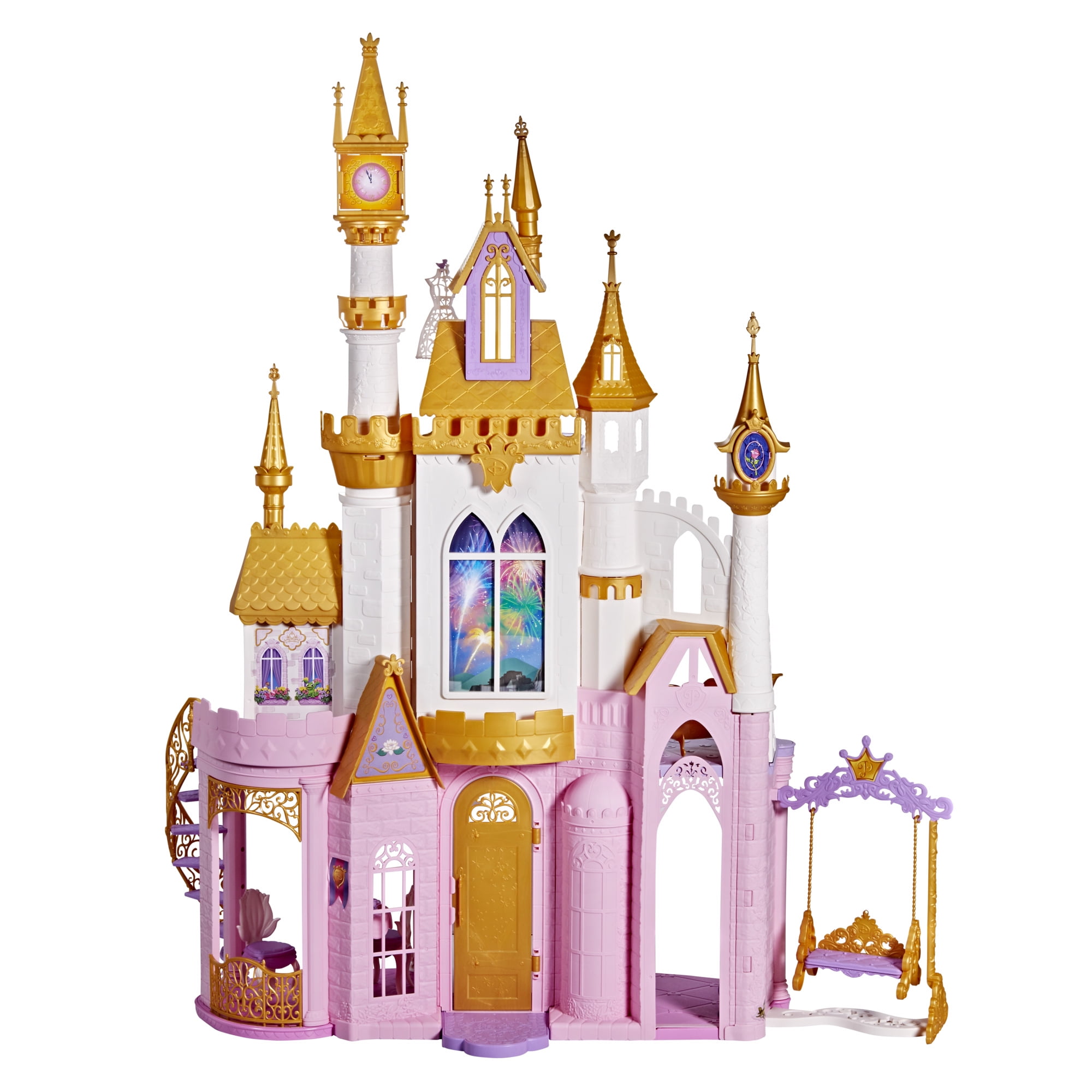 Havanemone video Army Disney Princess Ultimate Celebration Castle Doll House with Musical  Fireworks Light Show - Walmart.com