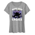 thumbnail image 1 of Disney Princess - Ursela Make Your Choice - Women's Short Sleeve Graphic T-Shirt, 1 of 5