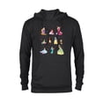 thumbnail image 1 of Disney Princess Winter Fashions and Holiday Christmas Gifts - Pullover Hoodie for Adults - Customized-Black, 1 of 5