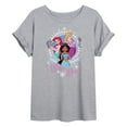 thumbnail image 1 of Disney Princess - Winter Magic - Women's Oversized T-Shirt, 1 of 5