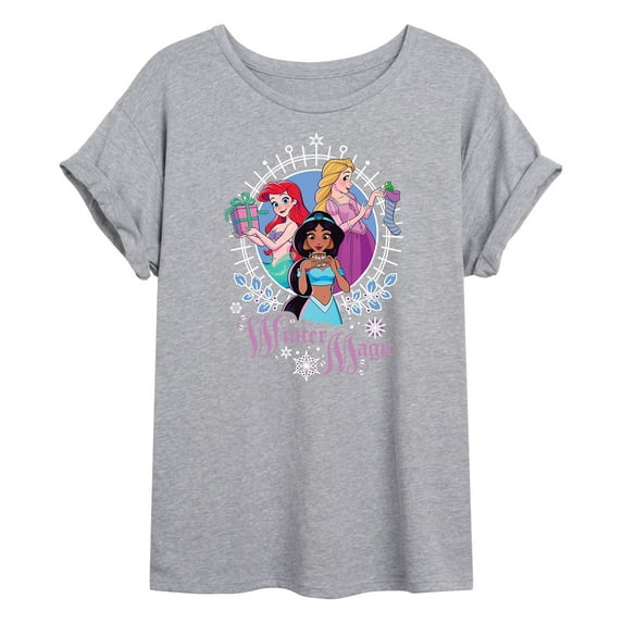 Disney Princess - Winter Magic - Women's Oversized T-Shirt