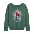 thumbnail image 1 of Disney Princess - Winter Magic - Women's Lightweight French Terry Long Sleeve Shirt, 1 of 5