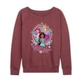 thumbnail image 1 of Disney Princess - Winter Magic - Women's Lightweight French Terry Long Sleeve Shirt, 1 of 5