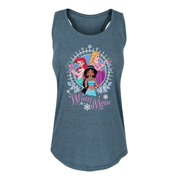 Disney Princess - Winter Magic - Women's Racerback Tank Top