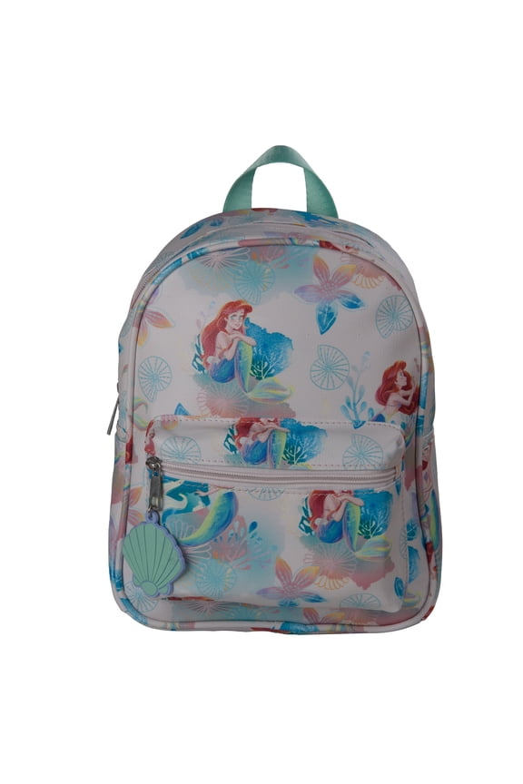 Woman's And Juniors Little Mermaid Mini Backpack, 11.36 oz