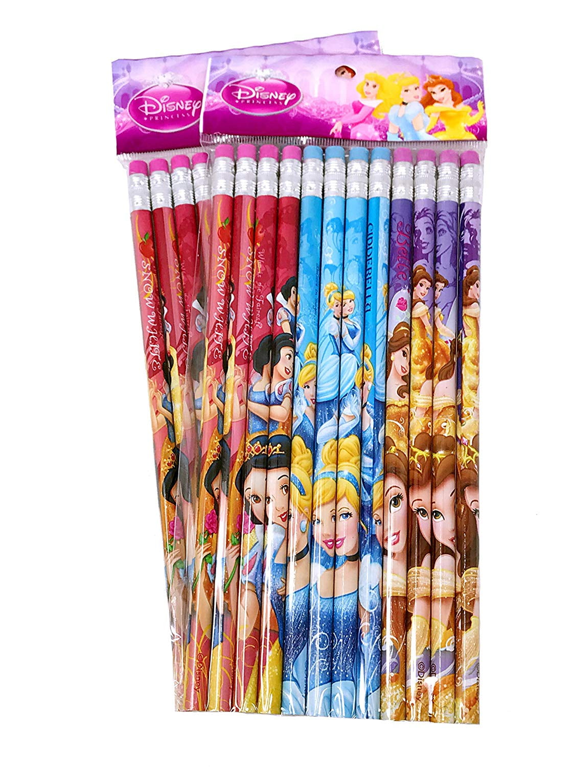 24 Disney Princess Wood Pencils - Walmart.com