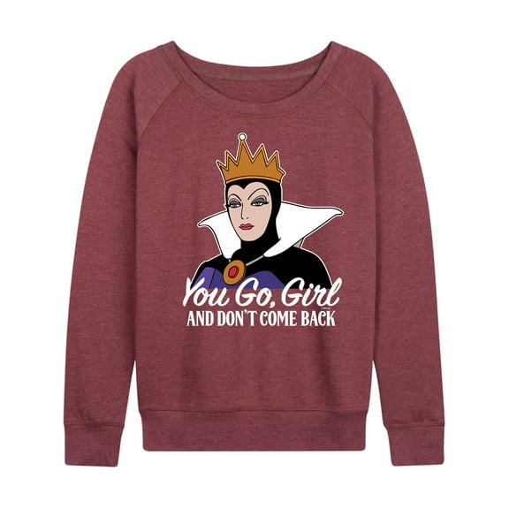 Disney Princess - You Go Girl - Women's Lightweight French Terry Long Sleeve Shirt
