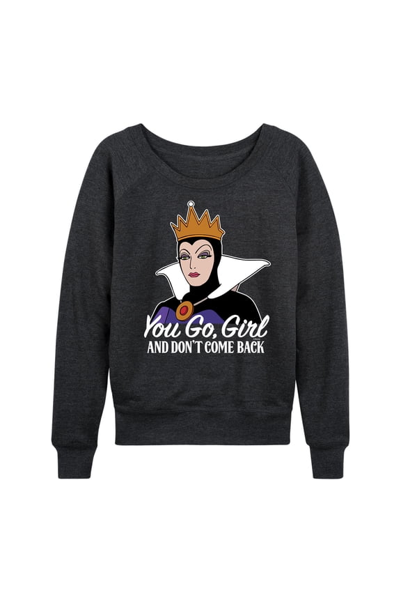 - You Go Girl - Women's Lightweight French Terry Long Sleeve Shirt