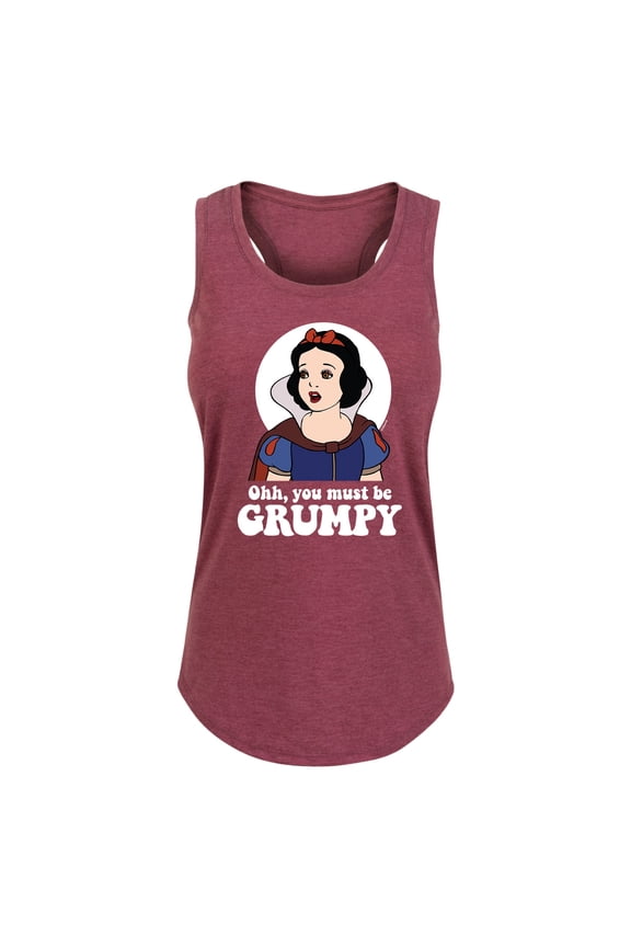 - You Must Be Grumpy - Women's Racerback Tank Top