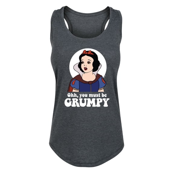 Disney Princess - You Must Be Grumpy - Women's Racerback Tank Top