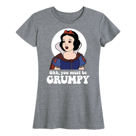 Disney Princess - You Must Be Grumpy - Women's Short Sleeve Graphic T-Shirt