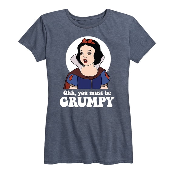 Disney Princess - You Must Be Grumpy - Women's Short Sleeve Graphic T-Shirt