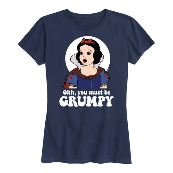 Disney Princess - You Must Be Grumpy - Women's Short Sleeve Graphic T-Shirt