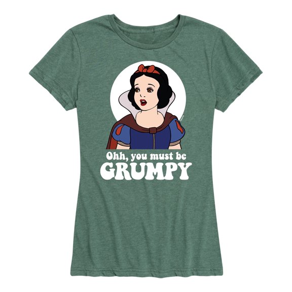 Disney Princess - You Must Be Grumpy - Women's Short Sleeve Graphic T-Shirt