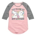 thumbnail image 1 of Disney Princess - You Think We Need Rescuing - Toddler & Youth Girls Raglan Graphic T-Shirt, 1 of 4