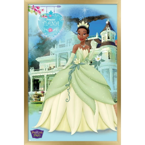 Disney Princess and the Frog - Princess Wall Poster, 14.725" x 22.375", Framed