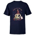 thumbnail image 1 of Disney Princess and the Frog Tiana Make Your Dreams Happen - Short Sleeve T-Shirt for Kids - Customized-Navy, 1 of 5