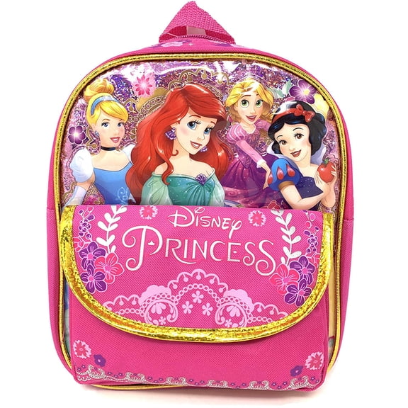 Disney Princess by Disney Unisex Mermaid & Snow White Mini Backpack, Multicolor