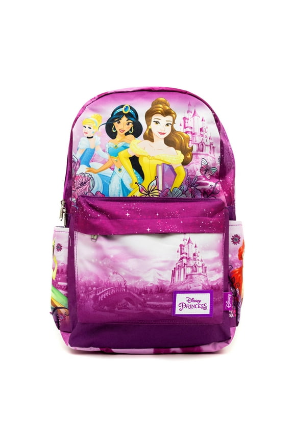 Princesses 17" Full-Size Nylon Backpack