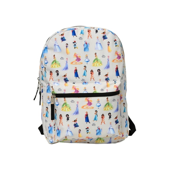 Disney Princesses All-Character Laptop Backpack Deluxe 16" Minnie Durable D100