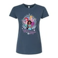 thumbnail image 1 of Disney Princesses - Ariel, Rapunzel, & Jasmine - Winter Magic - Juniors Fitted Graphic T-Shirt, 1 of 5