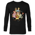 thumbnail image 1 of Disney Princesses Charming with Coziness Fall - Long Sleeve T-Shirt for Men - Customized-Black, 1 of 5