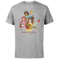 thumbnail image 1 of Disney Princesses Charming with Coziness Fall - Short Sleeve Cotton T-Shirt for Adults - Customized-Athletic Heather, 1 of 5
