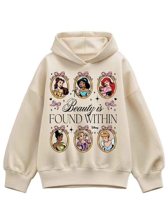 - Princesses Coquette Women's Oversized Fleece Hoodie Sweatshirt