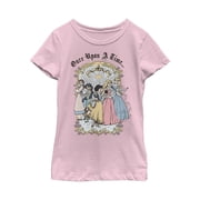 Disney Princesses Girls' Classic Once Upon a Time T-Shirt